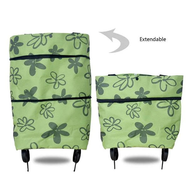 Foldable High Quality Tug Bag Shopping Cart