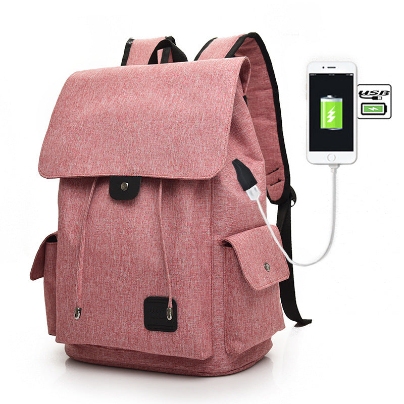 Fashion USB Charging Laptop Backpack