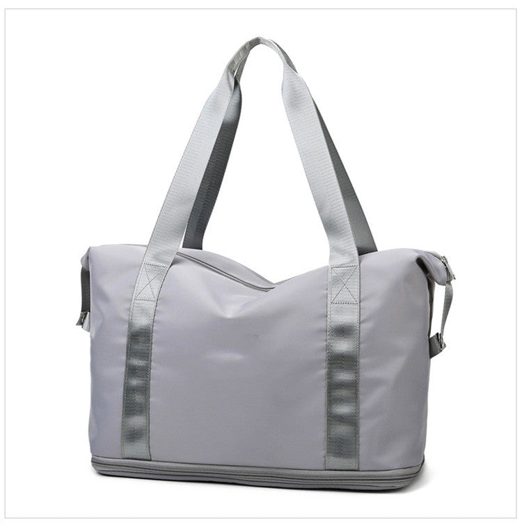 Foldable Large Capacity Women Gym Bags Shoulder Bag