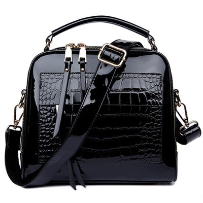 Luxury Crocodile Leather Handbag