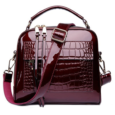 Luxury Crocodile Leather Handbag