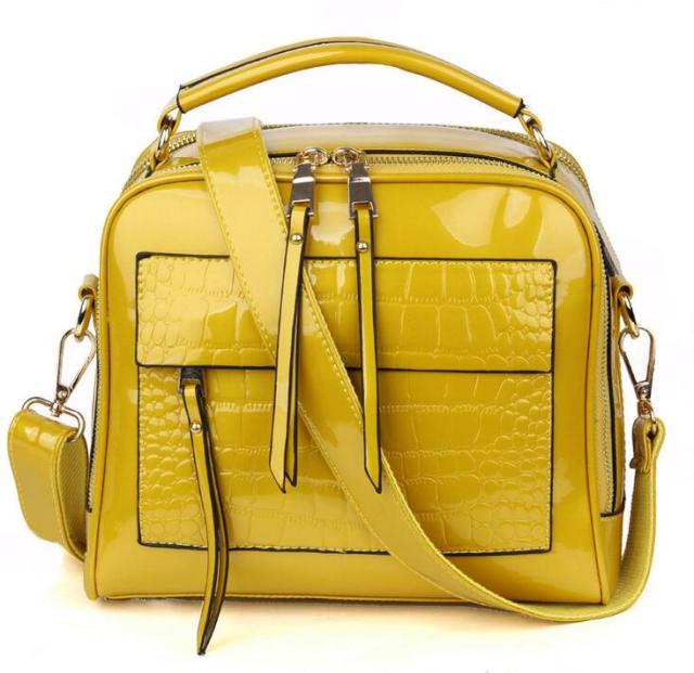 Luxury Crocodile Leather Handbag