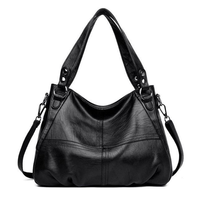 Genuine Leather Large Capacity Tote