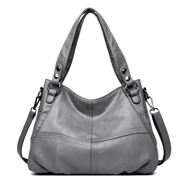 Genuine Leather Large Capacity Tote