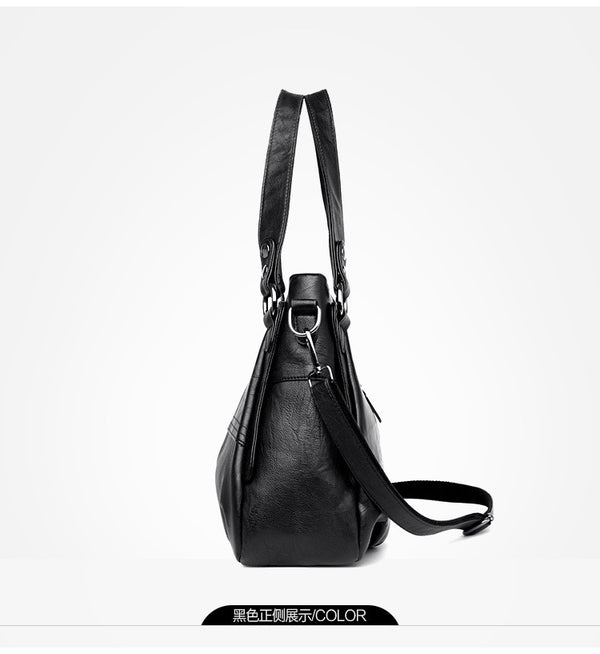 Genuine Leather Large Capacity Tote