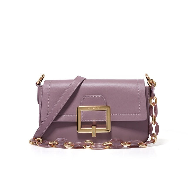 LA FESTIN Acrylic Chain Messenger Crossbody