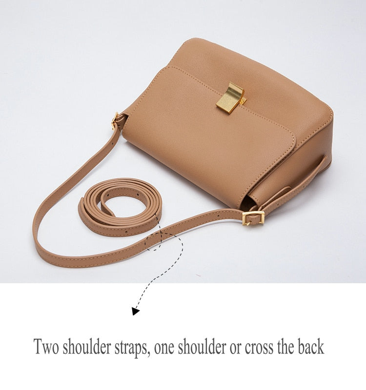 Female Message Bag Fashion women's Leather Shoulder Bag Casual Ladie Crossboday Bags